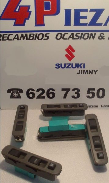 SUZUKI  JIMNY   1.3 GAS    1998 – 2012 ***   BOTONERAS  DE  ELEVALUNAS   I  + D