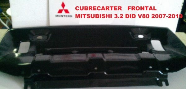 MITSUBISHI  MONTERO /PAJERO   3.2 DID  V80/90   4M41C    2007 – 2019 *** CUBRE  CARTER  FRONTAL  ACERO