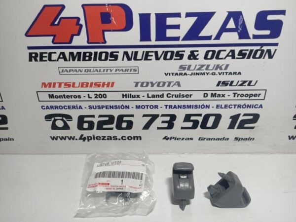 TOYOTA  LAND  CRUISER  KDJ  120  3.0 D-4D   2003 – 2010 **** CLIP SOPORTE  PARASOL