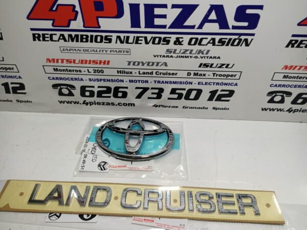 TOYOTA  LAND  CRUISER  KDJ 120    2003 – 2009 *** ANAGRAMAS PORTON